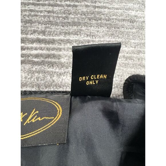 Alex Kim Jacket Womens‎ Large Black Floral Embroidered Cotton Art To Wear - Picture 12 of 12